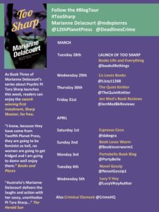 Too Sharp BlogTour Image